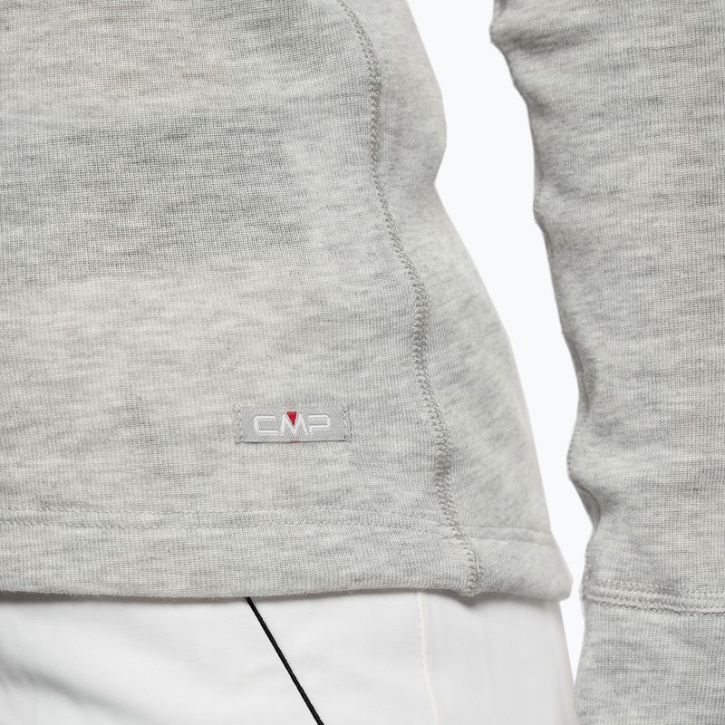 Dámska termoakčná mikina CMP 3Y06256 grigio melange 6