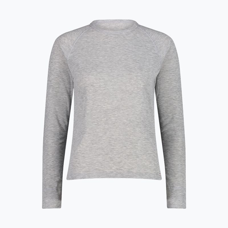 Dámska termoakčná mikina CMP 3Y06256 grigio melange 7