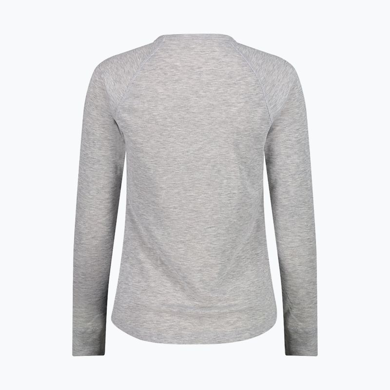 Dámska termoakčná mikina CMP 3Y06256 grigio melange 9