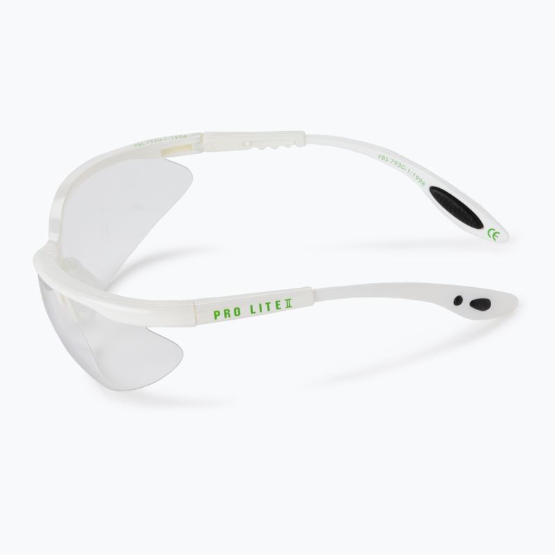 Squashové okuliare Prince sq.Pro Lite White 6S822010 4