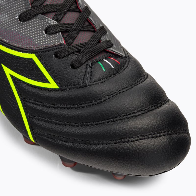 Pánske futbalové kopačky Diadora Brasil Elite Veloce ITA LPX black and bordó DD-101.178785-D0136-43 7