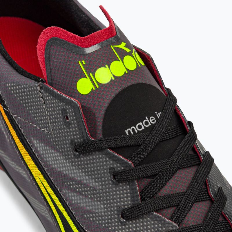 Pánske futbalové kopačky Diadora Brasil Elite Veloce ITA LPX black and bordó DD-101.178785-D0136-43 8