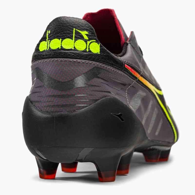 Pánske futbalové kopačky Diadora Brasil Elite Veloce ITA LPX black and bordó DD-101.178785-D0136-43 9