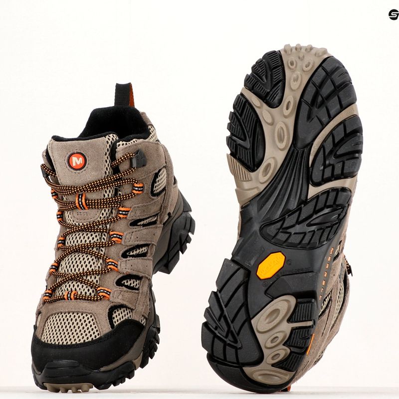 Pánske turistické topánky Merrell Moab 2 LTR Mid GTX brown J598233 18