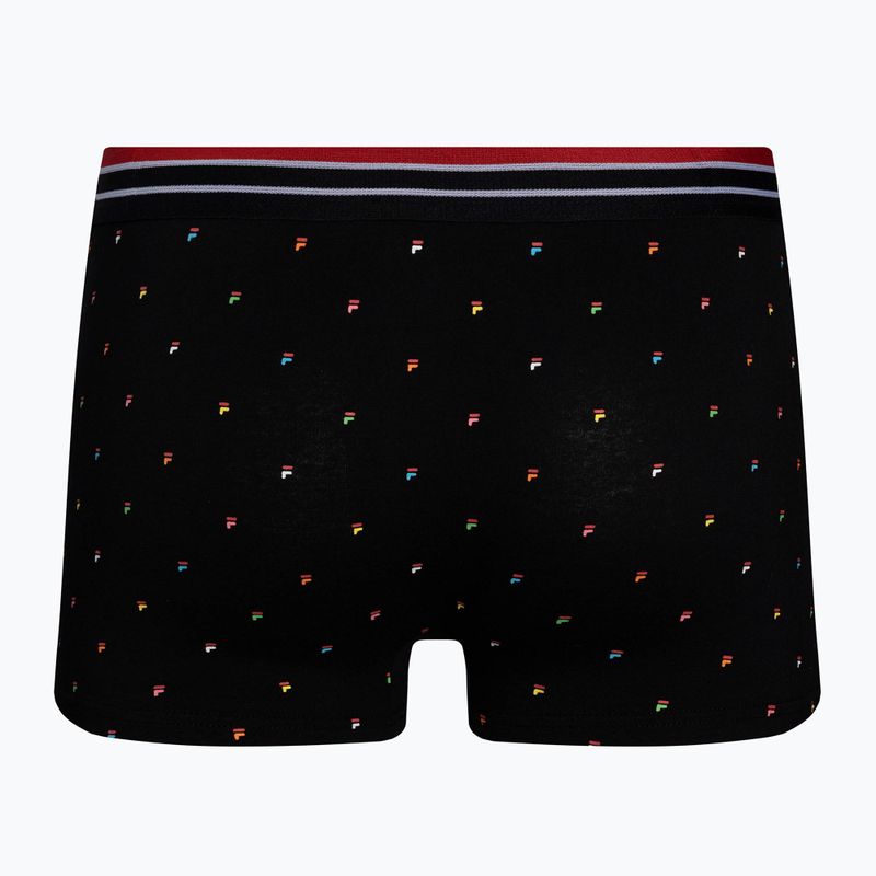 Pánske boxerky FILA FU5081 black 2