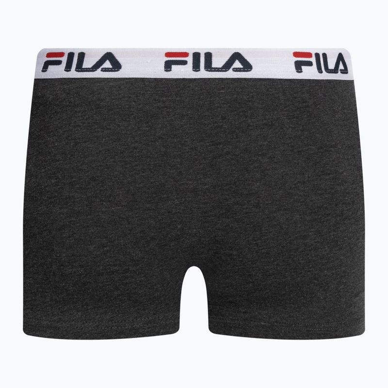 Pánske boxerky FILA FU5016/2 anthracite melange 3