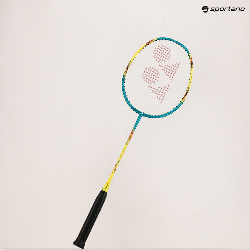 Bedmintonová raketa YONEX Nanoflare E13 modrá/žltá BNFE13E3TY3UG5 8