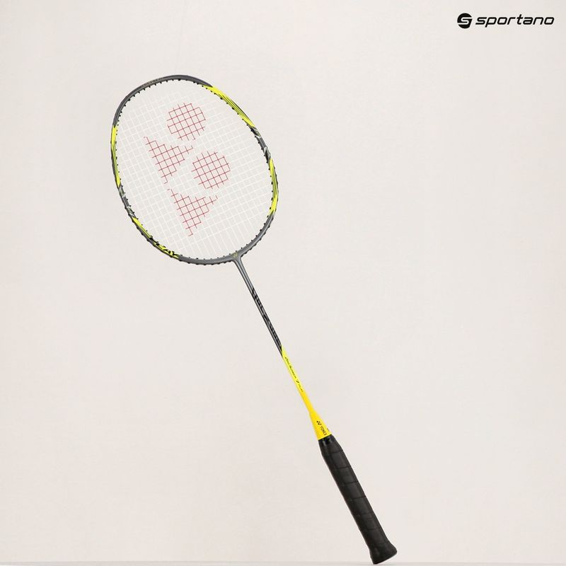 Bedmintonová raketa YONEX Arcsaber 7 Play bad. sivo-žltá BAS7PL2GY4UG5 8