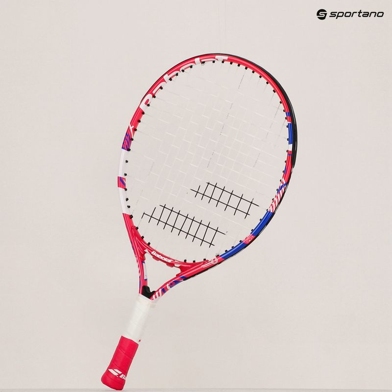 Detská tenisová raketa Babolat B Fly 19 ružovo-biela 140484 11