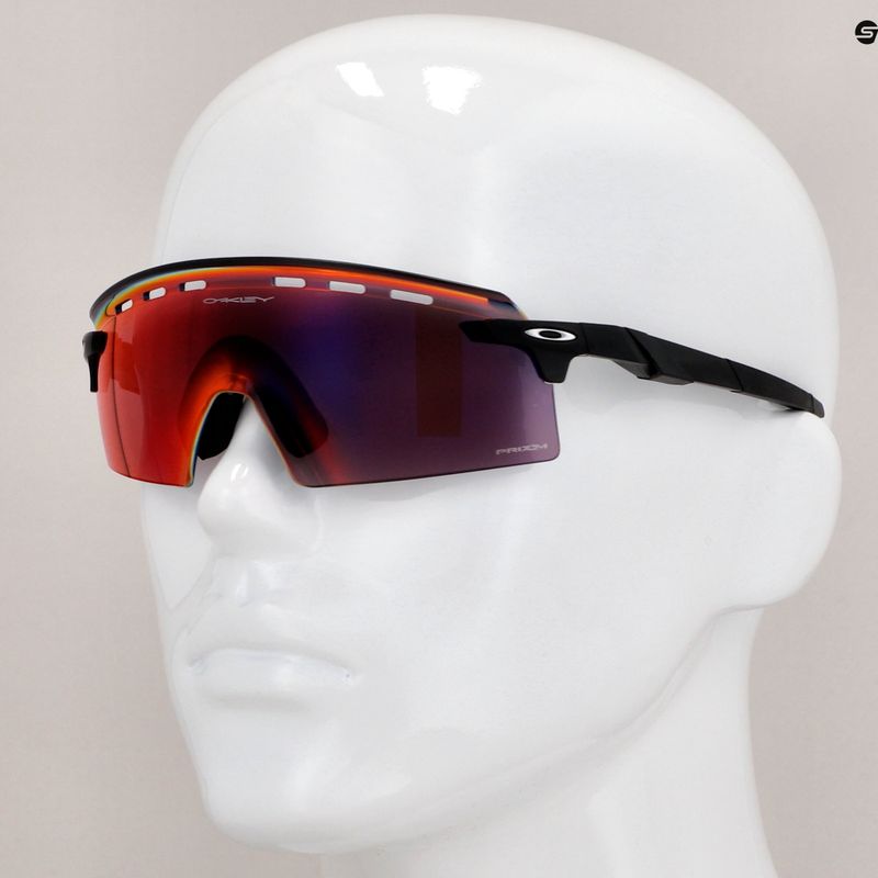 Oakley Encoder Strike Vented matte black/prizm cestné cyklistické okuliare 0OO9235 14