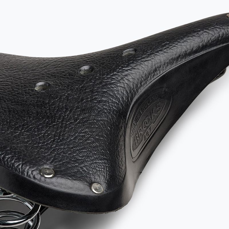 Cyklistické sedlo Brooks England B67 black 6