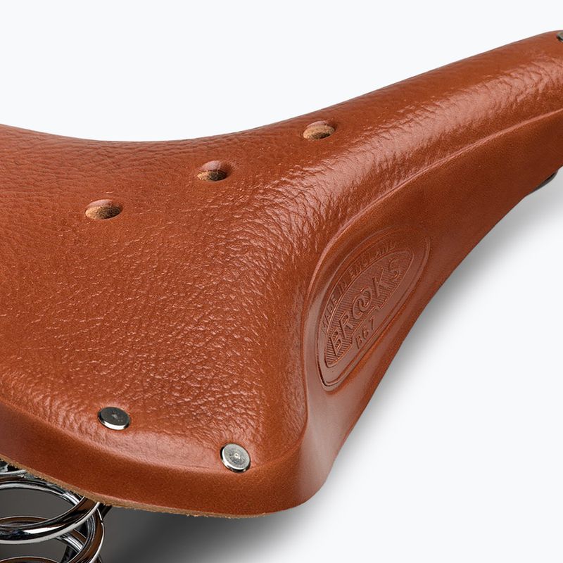 Cyklistické sedlo Brooks England B67 honey 6