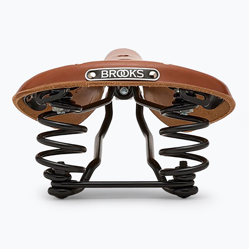 Cyklistické sedlo Brooks England Flyer Softened dark tan 5