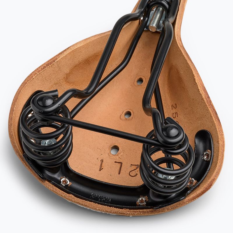 Cyklistické sedlo Brooks England Flyer Softened dark tan 7