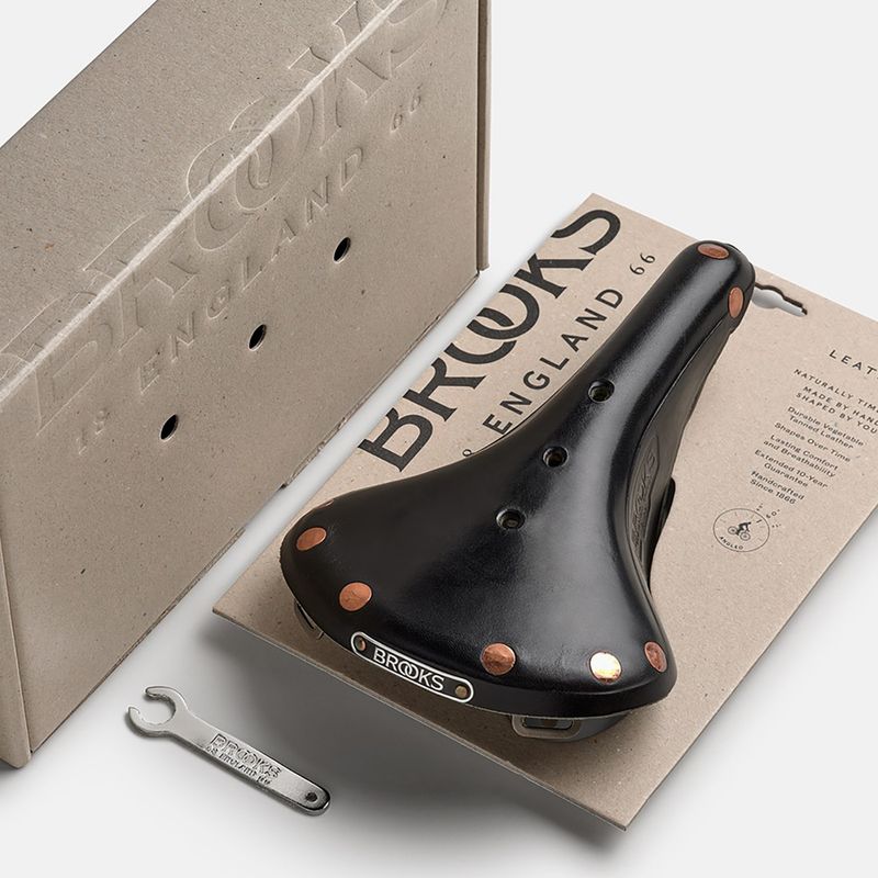 Sedadlo na bicykel Brooks England B17 Special Titanium black 8