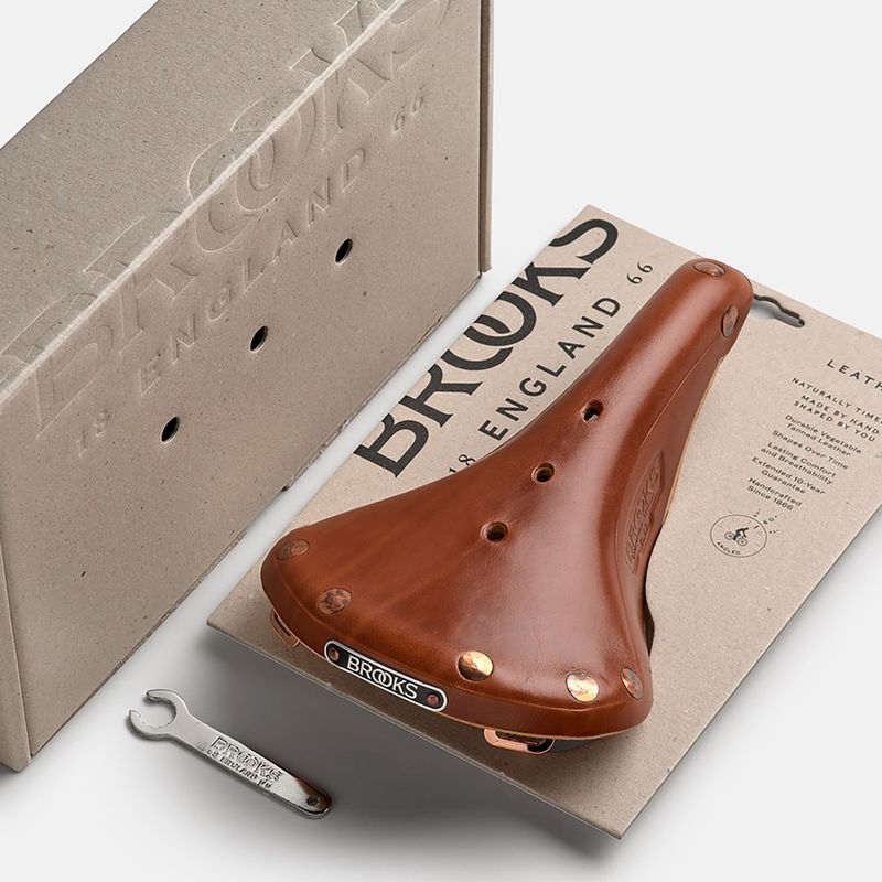 Sedadlo na bicykel Brooks England B17 Special honey 8