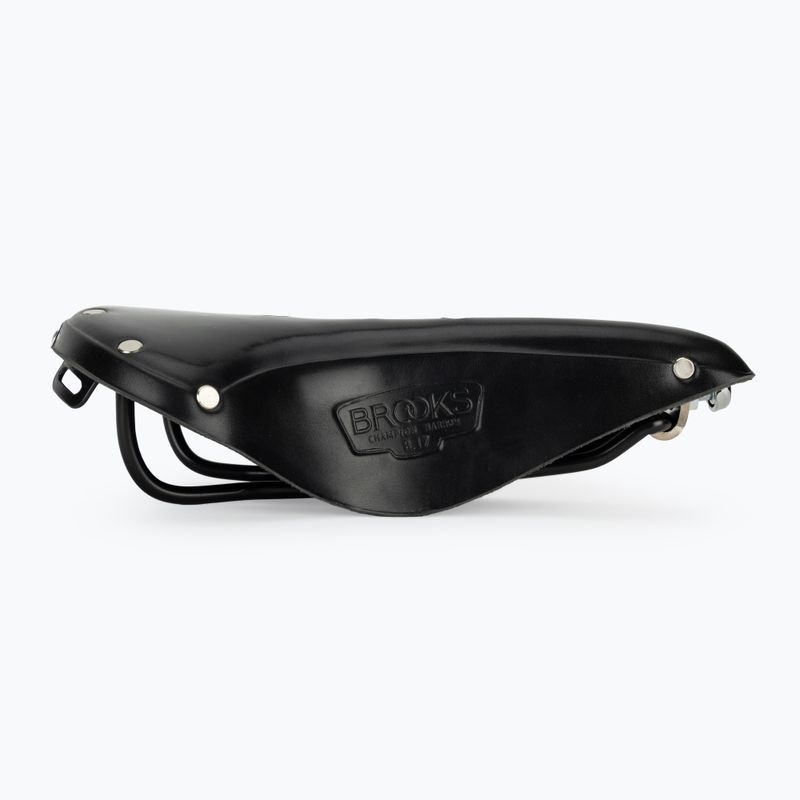 Cyklistické sedlo Brooks England B17 Narrow Carved black 2