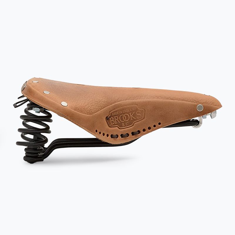 Cyklistické sedlo Brooks England B67 Softened dark tan 4