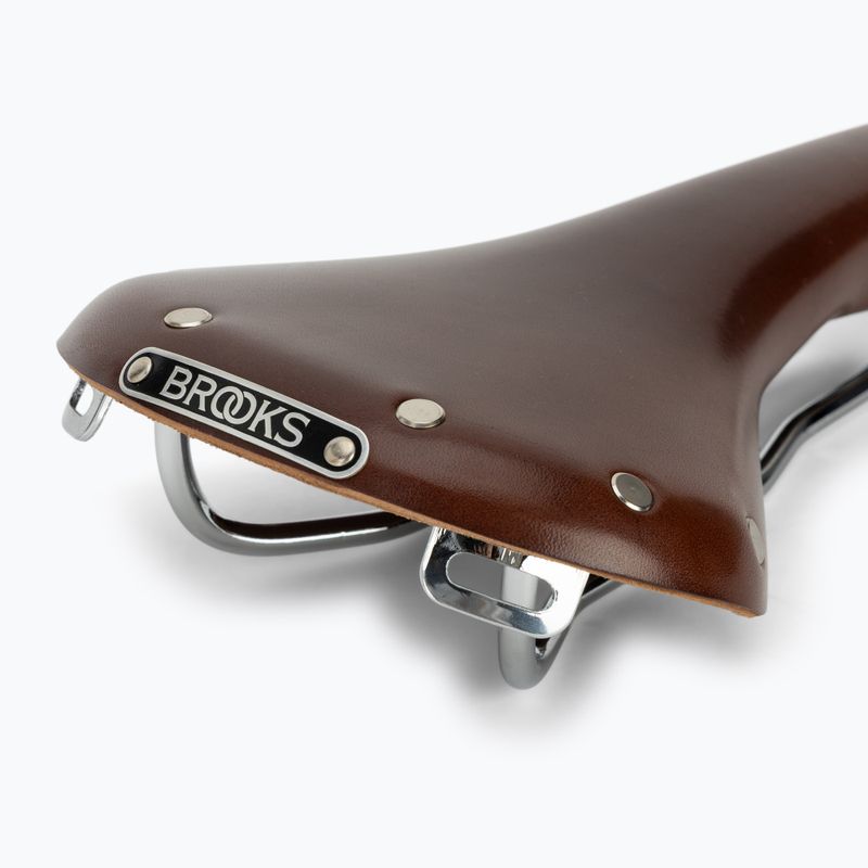 Cyklistické sedlo Brooks England Swallow B15 honey 5