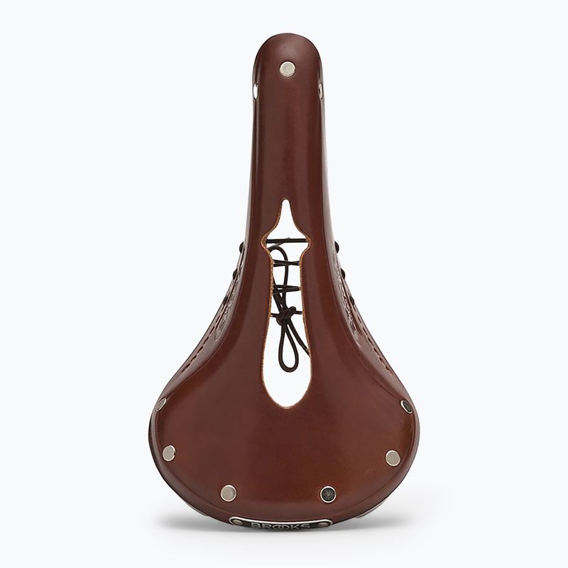 Cyklistické sedlo Brooks England B17 Narrow Carved honey