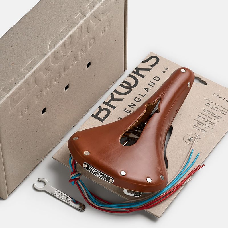 Sedadlo na bicykel Brooks England B17 Carved honey 8