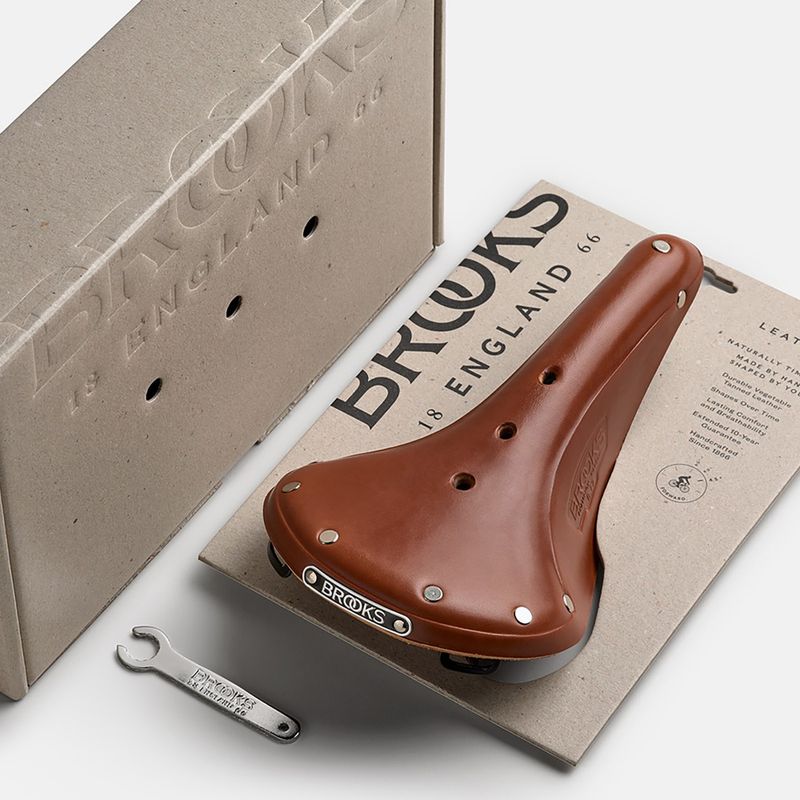 Cyklistické sedlo Brooks England B33 black 8
