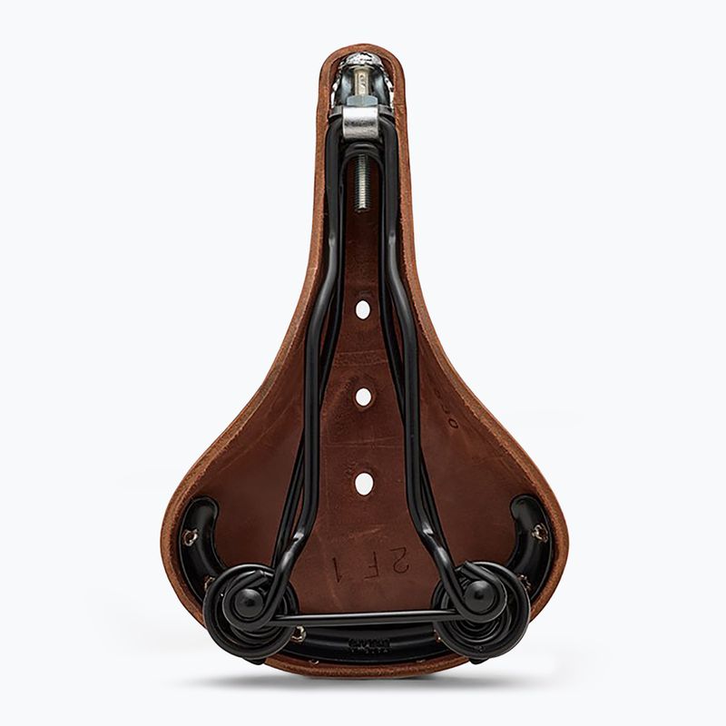 Cyklistické sedlo Brooks England Flyer Carved black 2