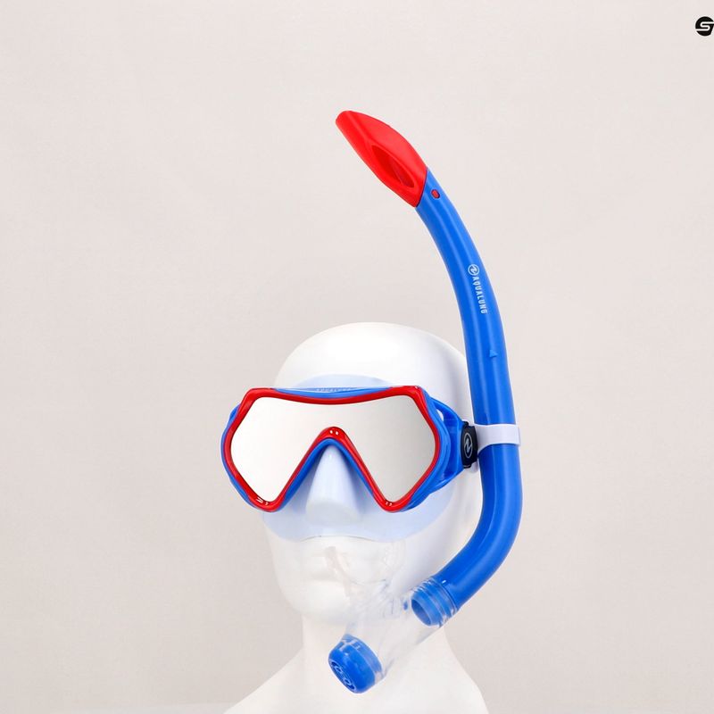 Detský set na šnorchlovanie Aqualung Hero Set white and blue SV1160940 16
