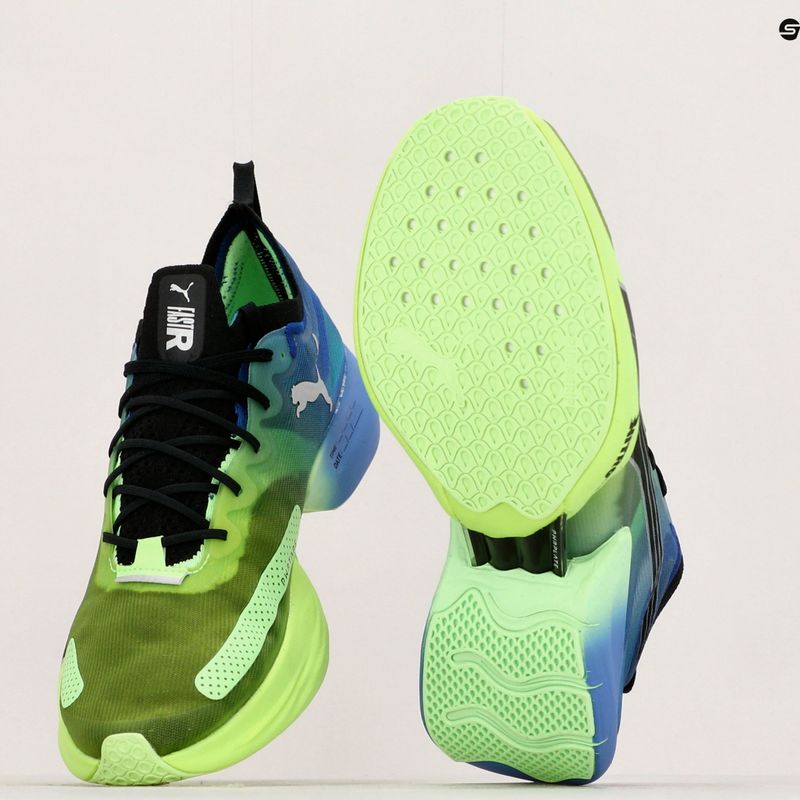 Pánska bežecká obuv PUMA Fast-R NITRO Elite Carbon royal sapphire/fizzy lime 18