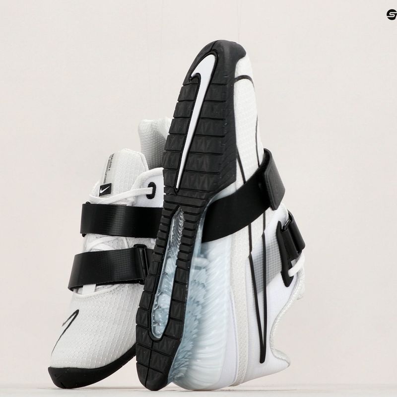 Nike Romaleos 4 biela/čierna vzpieračská obuv 12