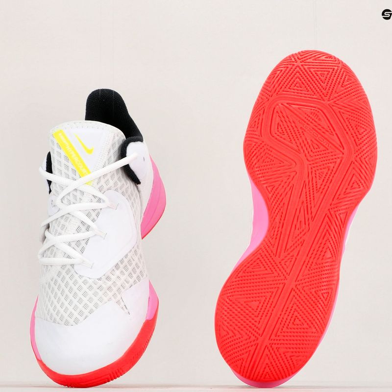 Tenisky na volejbal Nike Zoom Hyperspeed Court SE biela/čierna/žiarivo červená 12