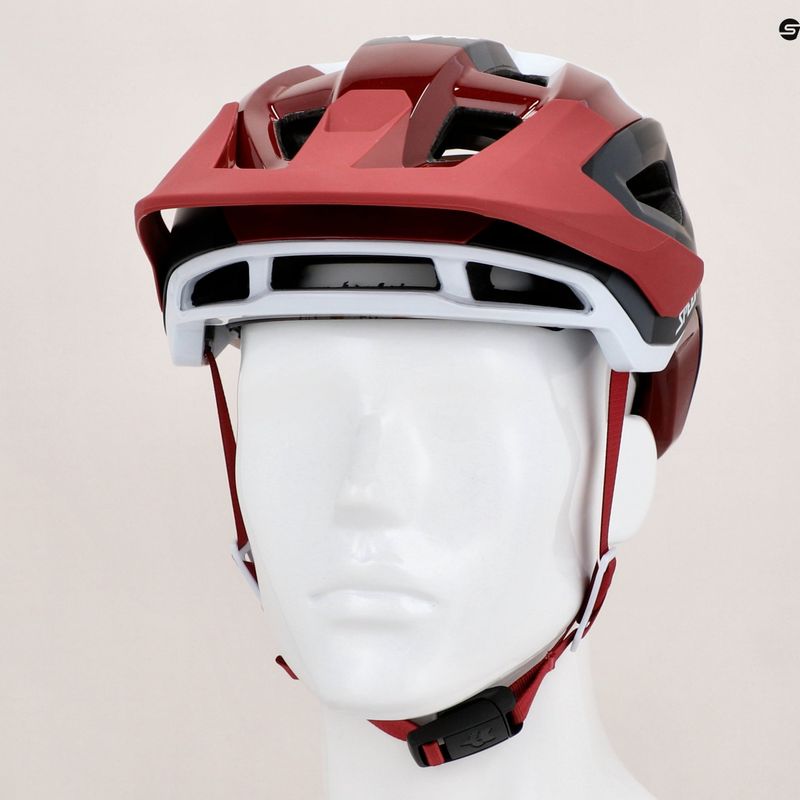 Cyklistická prilba Fox Racing Speedframe Pro červeno-biela 31197_247 16