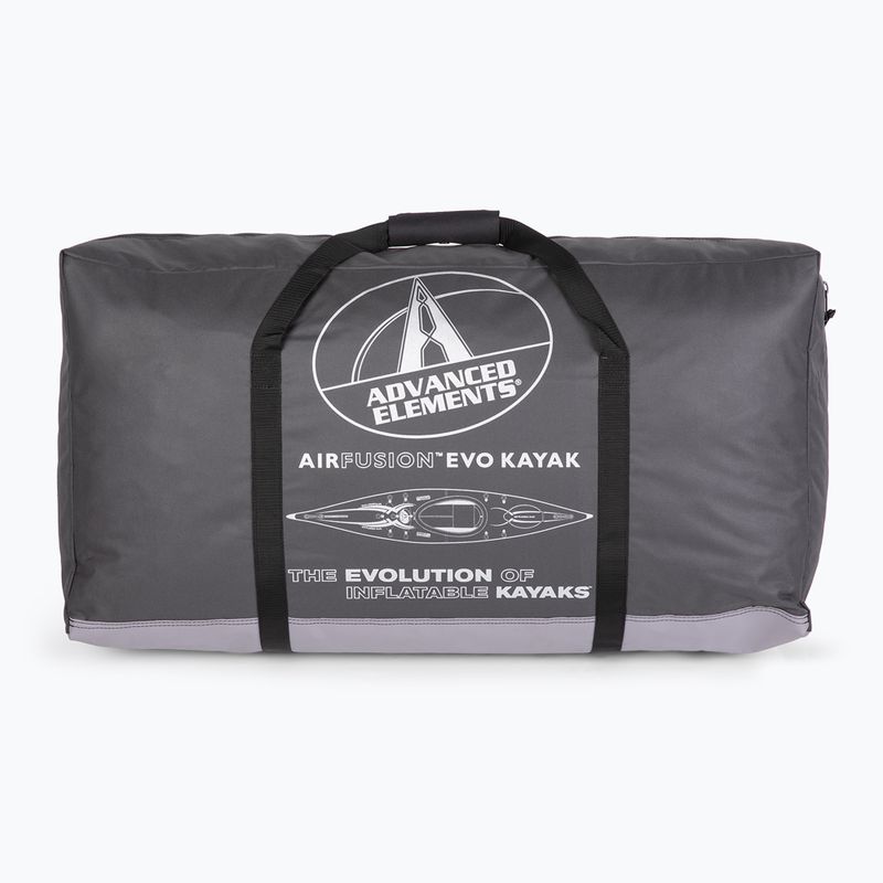 Nafukovací kajak pre 1 osobu Advanced Elements Air Fusion TM EVO oranžová/šedá pre 1 osobu 3
