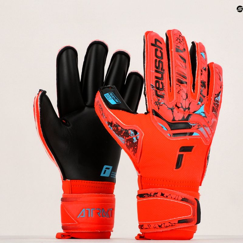 Brankárske rukavice Reusch Attrakt Gold Roll Finger Red 5370137-3333 10