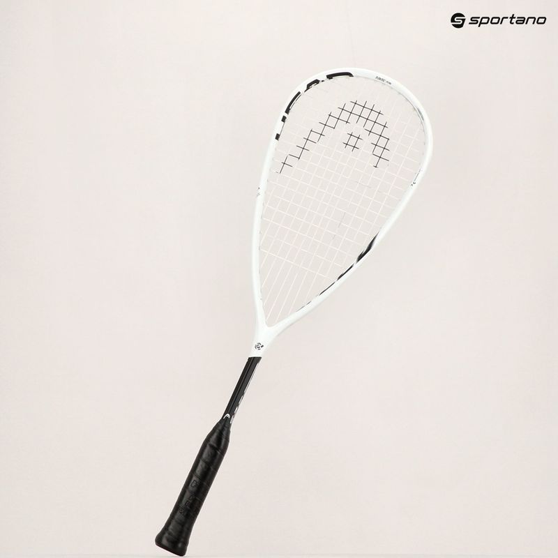 Squashová raketa HEAD sq Graphene 360+ Speed 135 SB biela a čierna 211051 8