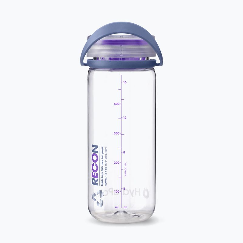 Cestovná fľaša HydraPak Recon 500 ml číra/iris fialová 2