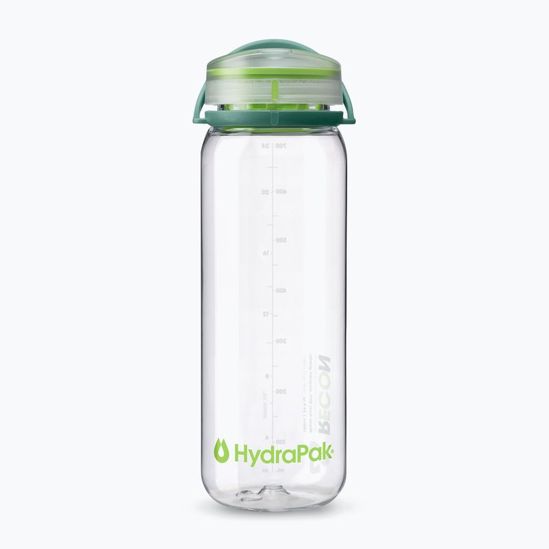 Cestovná fľaša HydraPak Recon 750 ml číra/zelená limetková