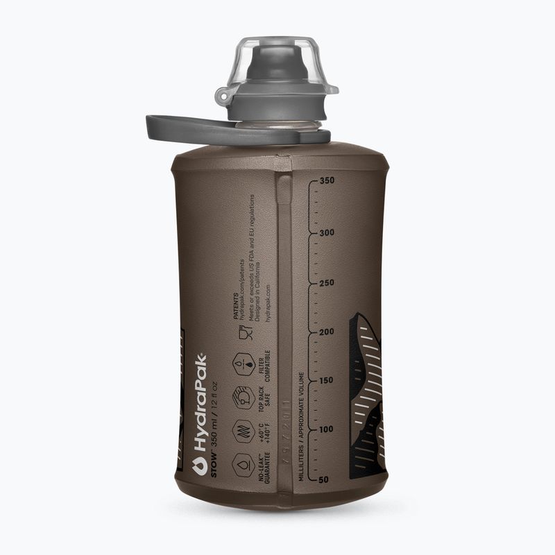 Turistická fľaša HydraPak Stow 350 ml mammoth grey 2