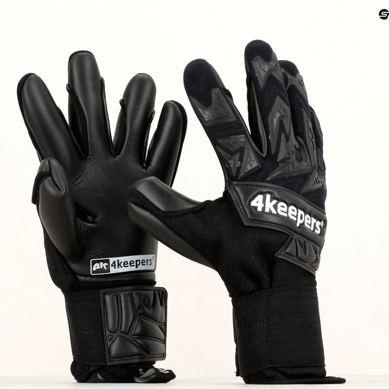 4Keepers Equip Panter Nc brankárske rukavice čierne EQUIPPANC 8