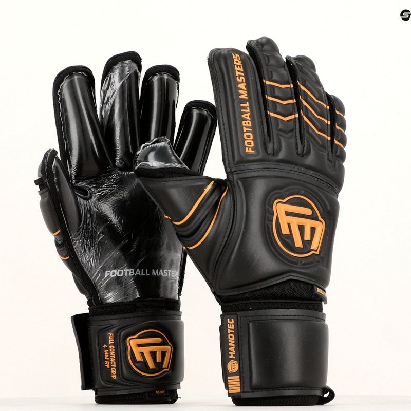 Football Masters Full Contact RF brankárske rukavice v4. black 1237 8