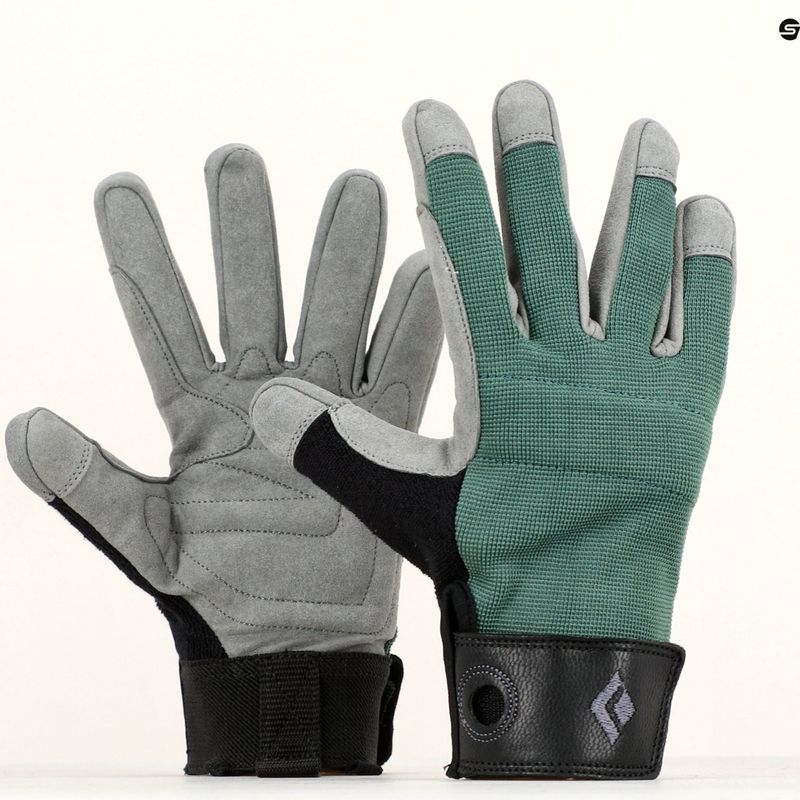 Dámske lezecké rukavice Black Diamond Crag green BD8018663028XS 6