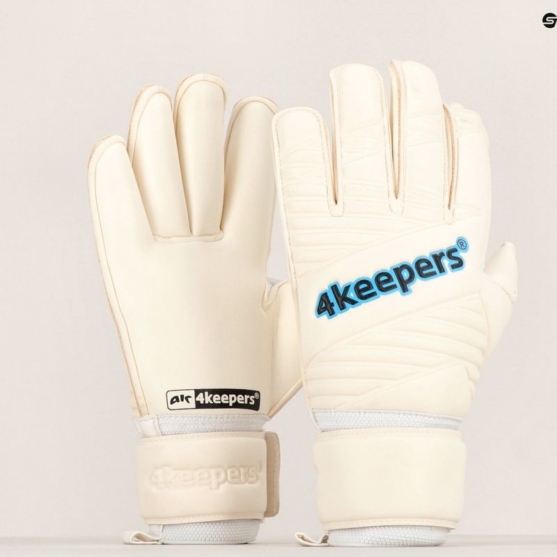 4keepers Retro IV RF brankárske rukavice biele 4KRETROIVRF 11