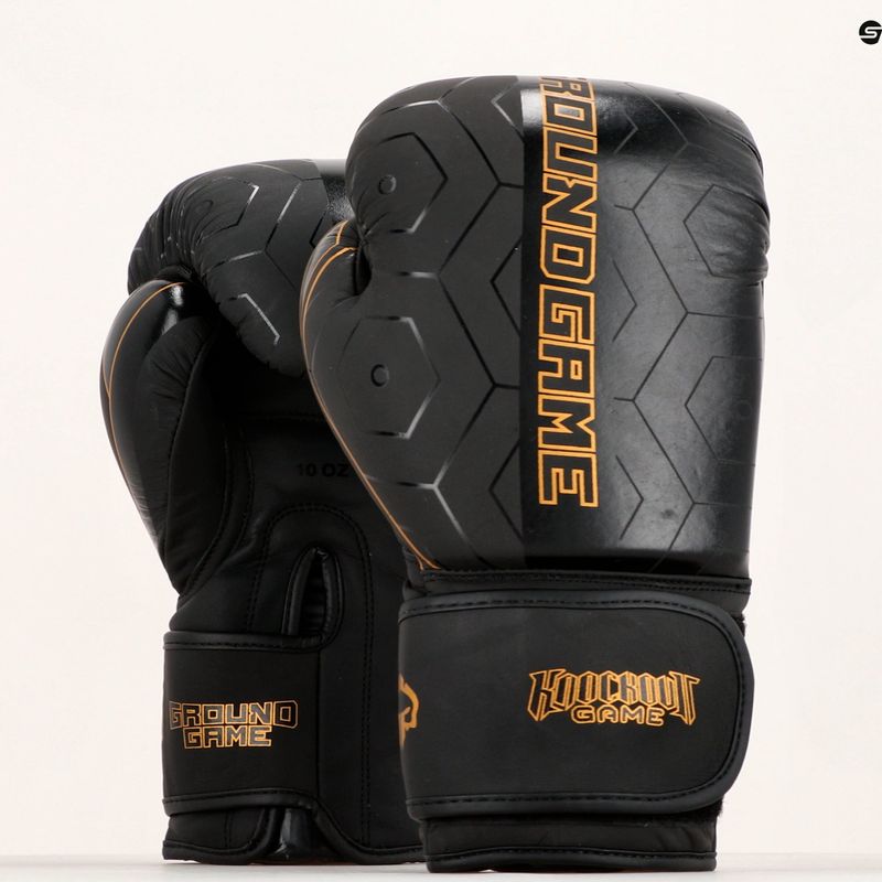 Boxerské rukavice Ground Game Equinox čierne 22BOXGLOEQINX16 11