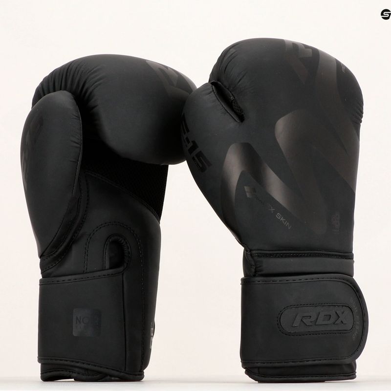 Boxerské rukavice RDX T15 čierne BGR-F15MB-1OZ 17