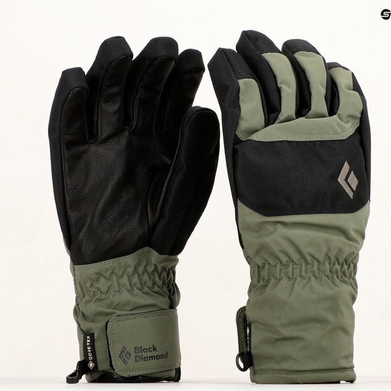 Lyžiarske rukavice Black Diamond Mission Lt green BD8019189116LRG1 9