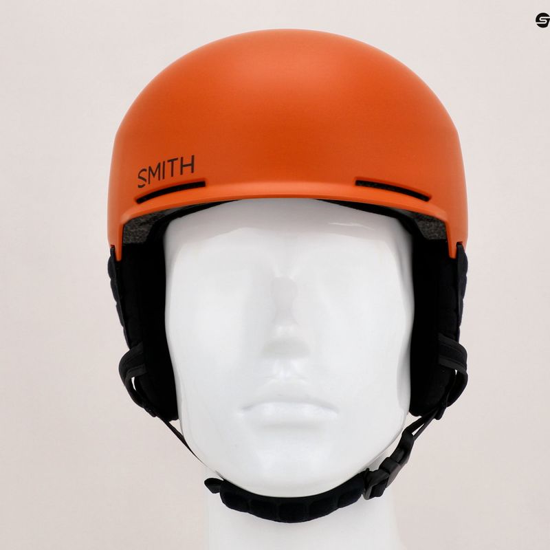 Lyžiarska prilba Smith Scout matte carnelian 10