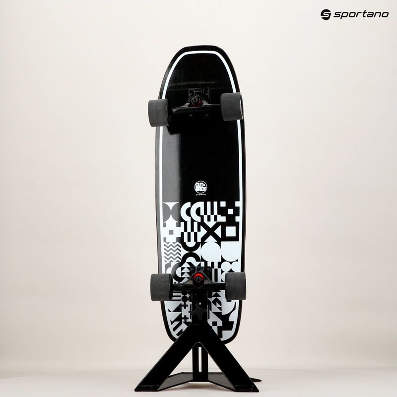 Surfskate Cutback B&W 32" čiernobiely skateboard CUT-SUR-B&W 12