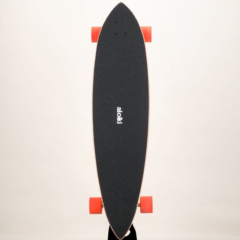 Aloiki Savannah Pintail Complete longboard skateboard beige 10
