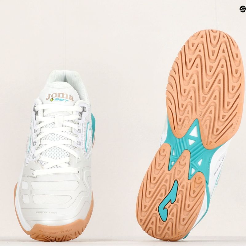 Dámska tenisová obuv Joma T.Set white and blue TSELS2302T 13