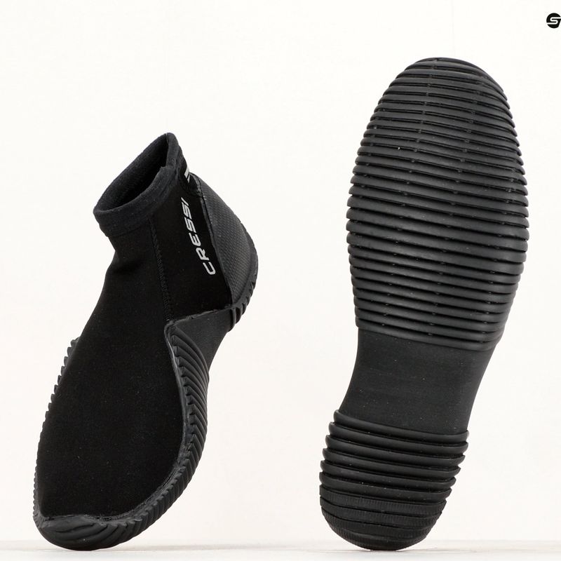 Cressi Nízke neoprénové topánky čierne XLX430901 13